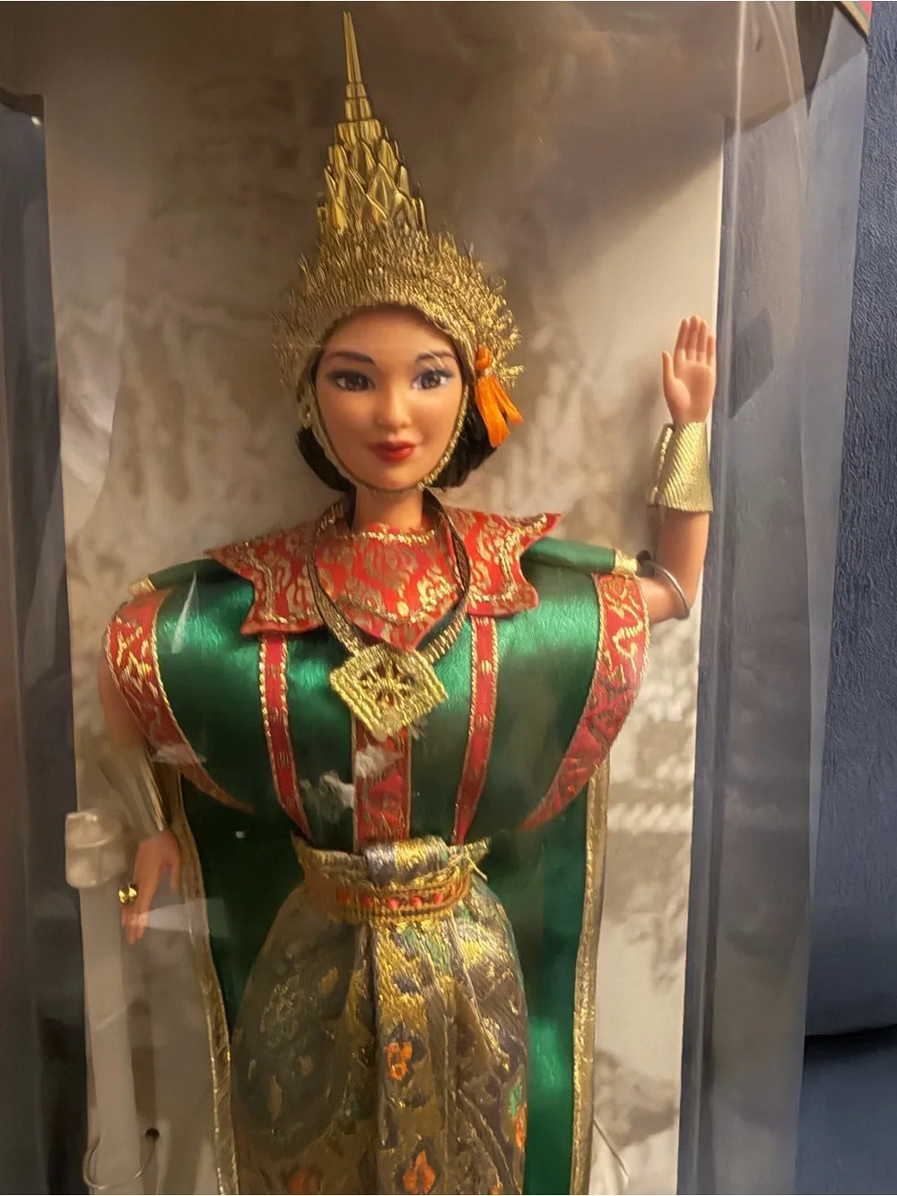 Barbie Thai Costume Doll - Green & Gold